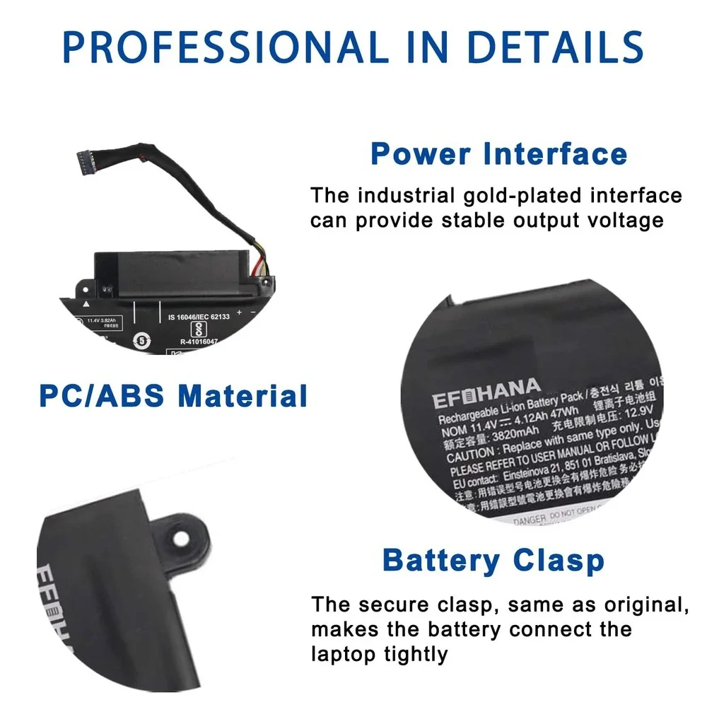 EFOHANA 45n1754 battery